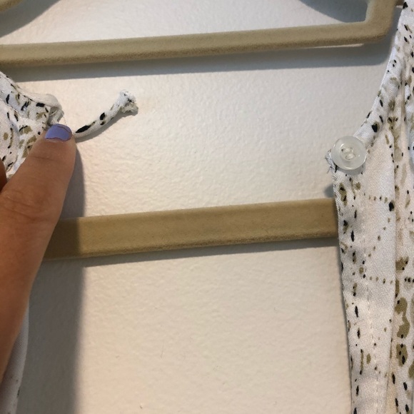 Deep V front and back snake print romper - Picture 6 of 6